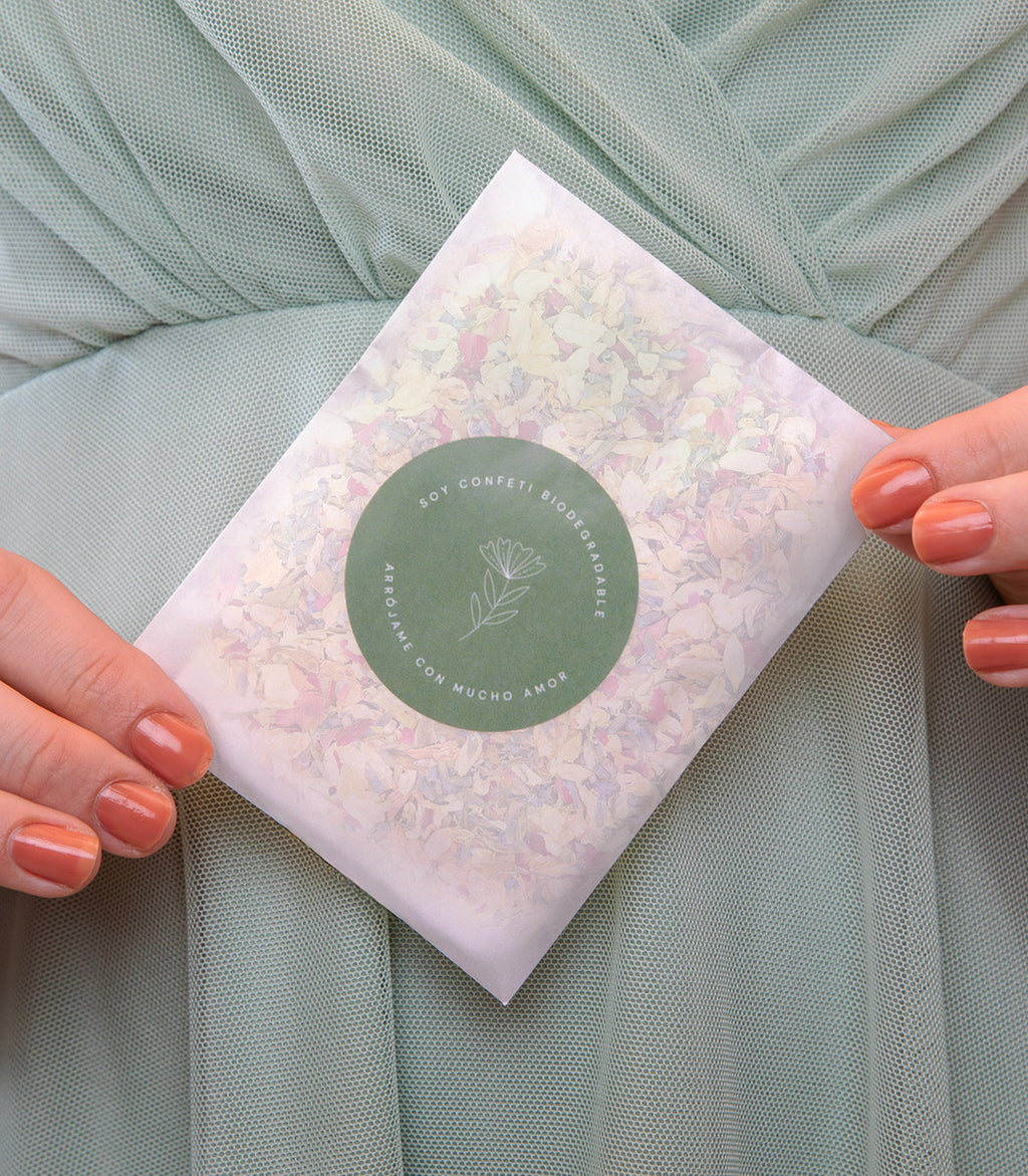 Elegance – Confeti biodegradable de lavanda y jazmín