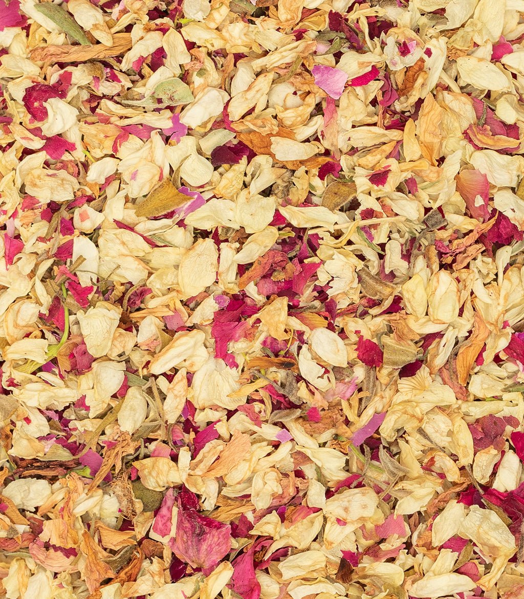 Jasmine – Confeti biodegradable de jazmín y rosa